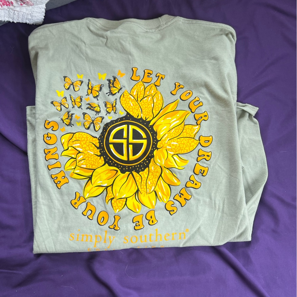 Simply southern long sleeve tee